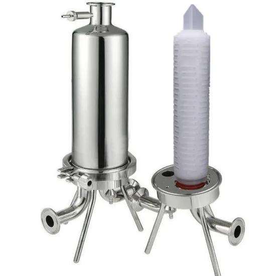 Manufacturer Stainless Steel Liquid Filter Housing 10-40 Inch Distillery Wine Purify Best Filter Housing for Beer/Wine Filtration